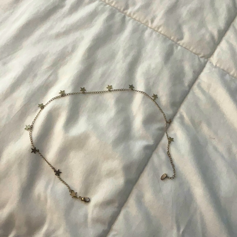 gold star necklace